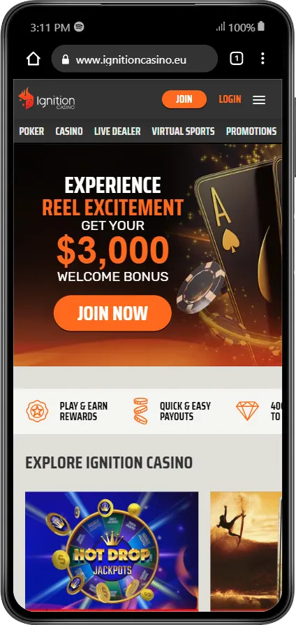 Ignition Casino Mobile