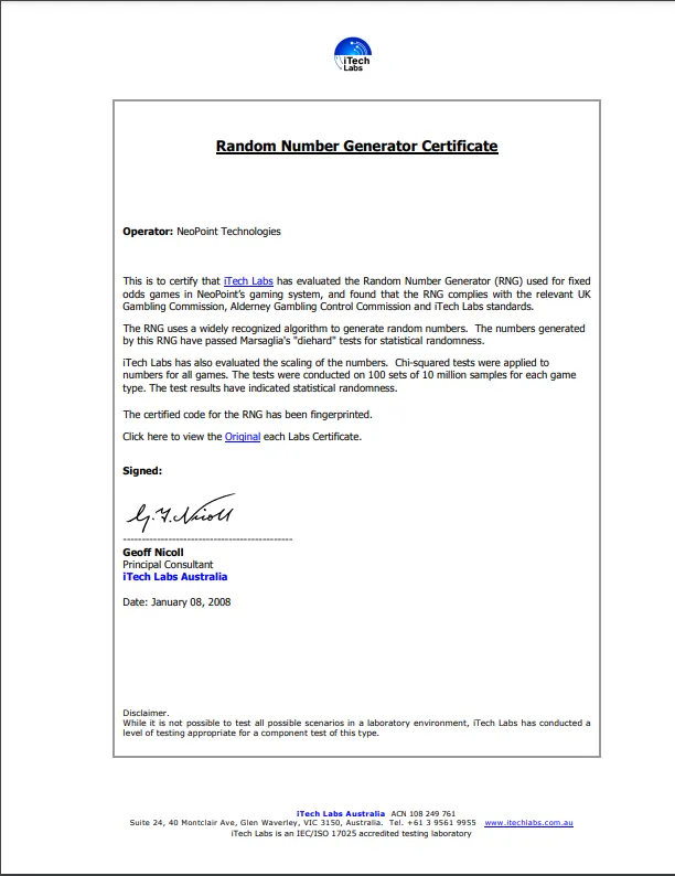 Karamba Casino Auditor 332x221