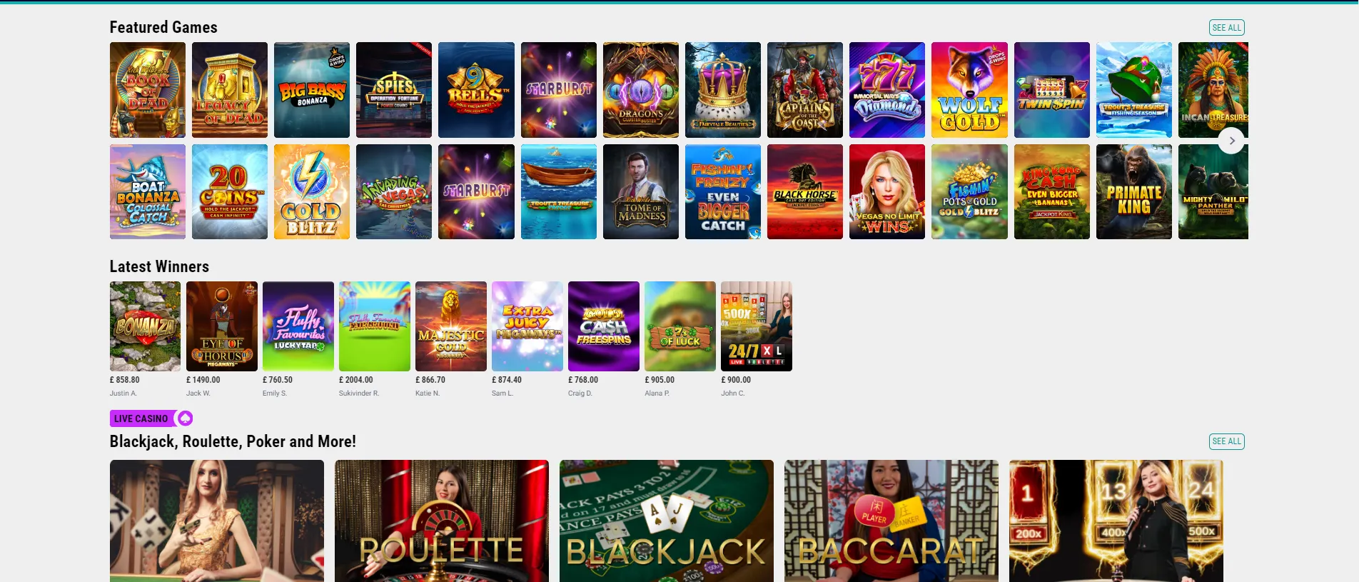 Karamba Casino Library 332x221