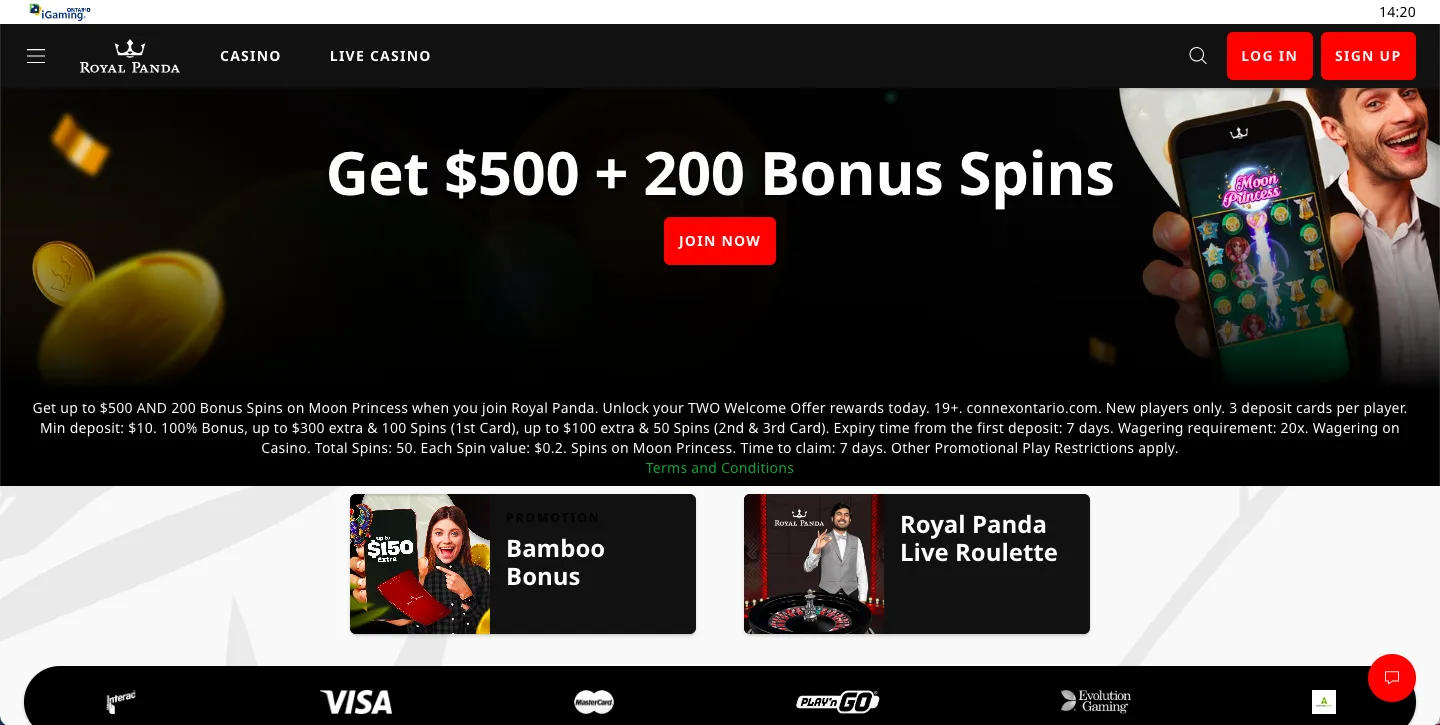 Royal Panda Main Page 332x221