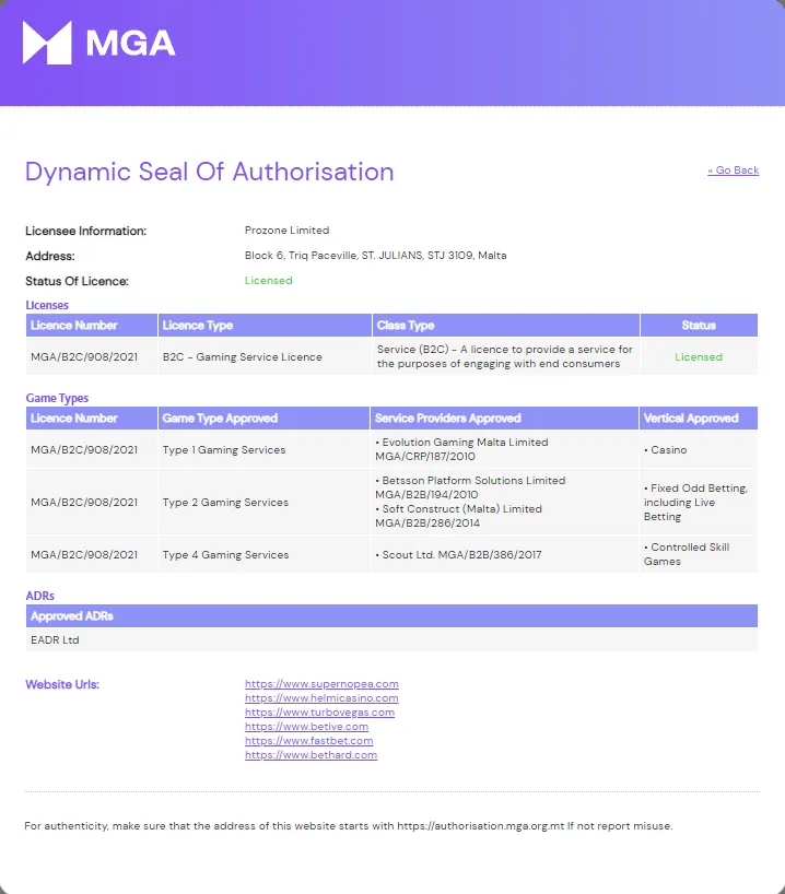 Bet Hard License 332x221