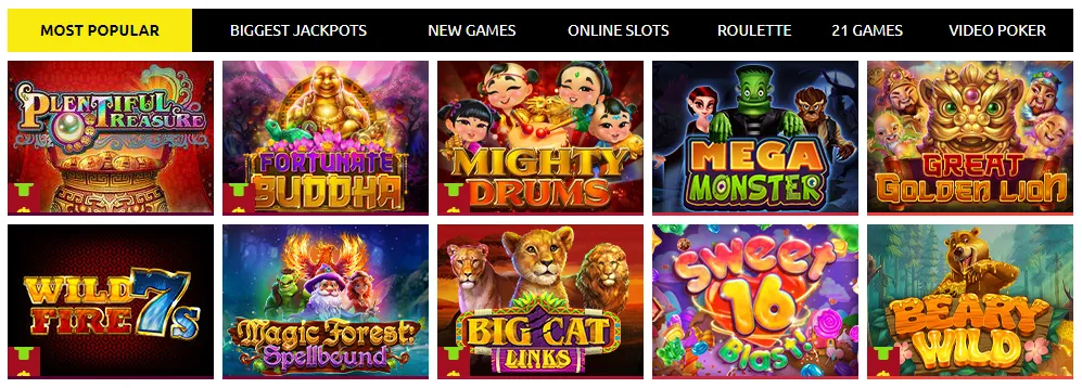 Club Player Casino Games 332x221