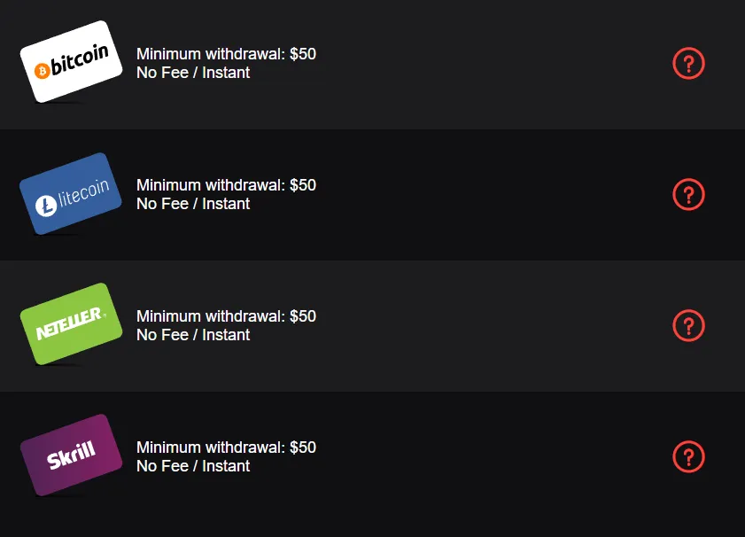 Extreme Casino Withdrawal Methods 332x221