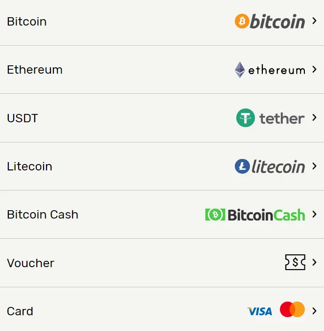 Ignition Casino Deposit Methods 332x221