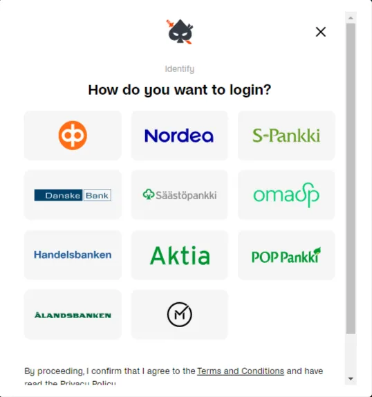 Ninja Casino Registration 332x221