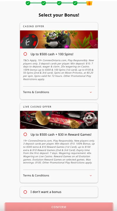 Royal Panda Select Bonus 332x221